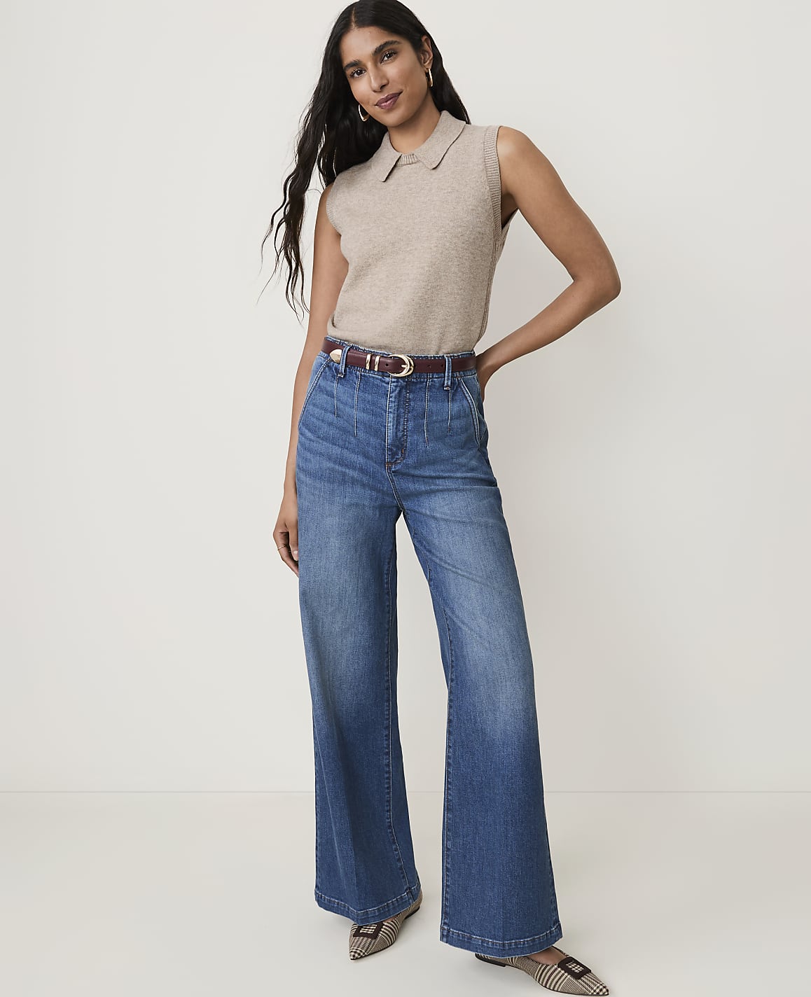 The Petite Darted Waist Trouser Jean