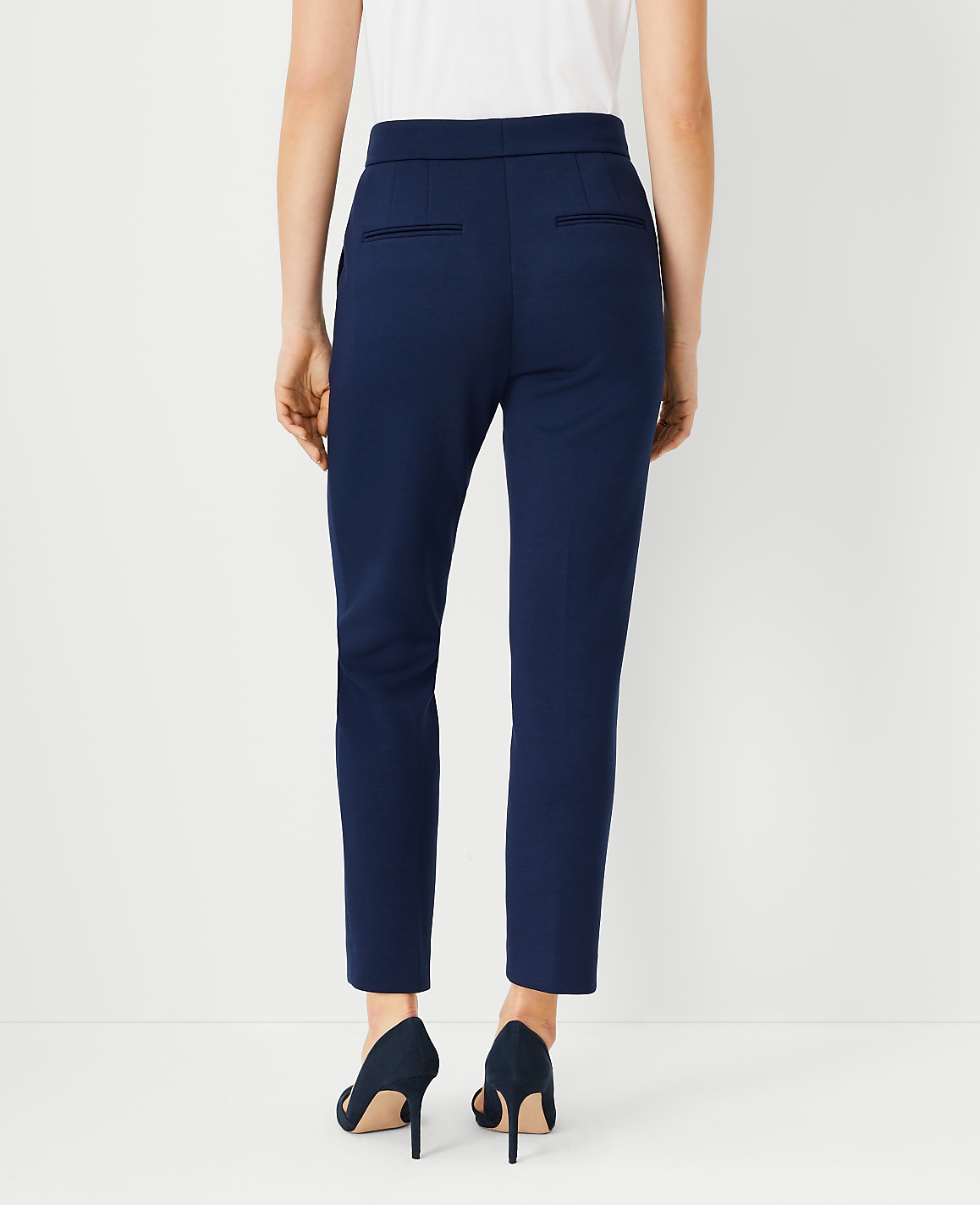 The Ankle Pant in Double Knit image number null