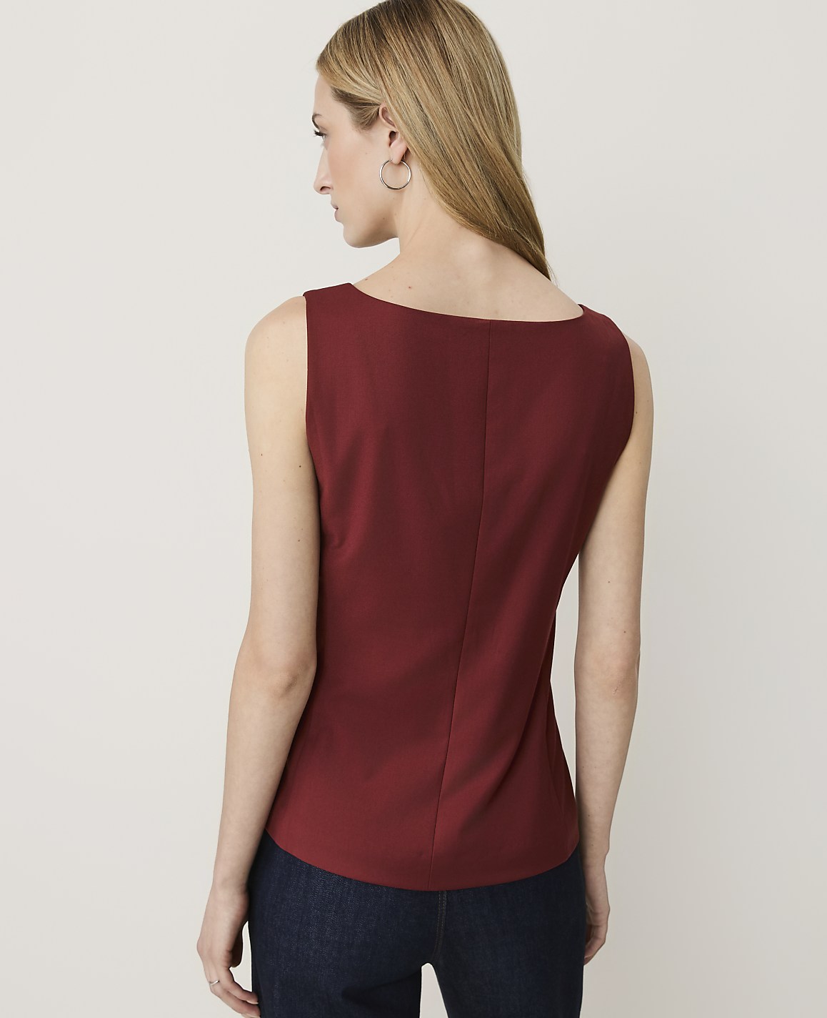 Petite Square Neck Vest