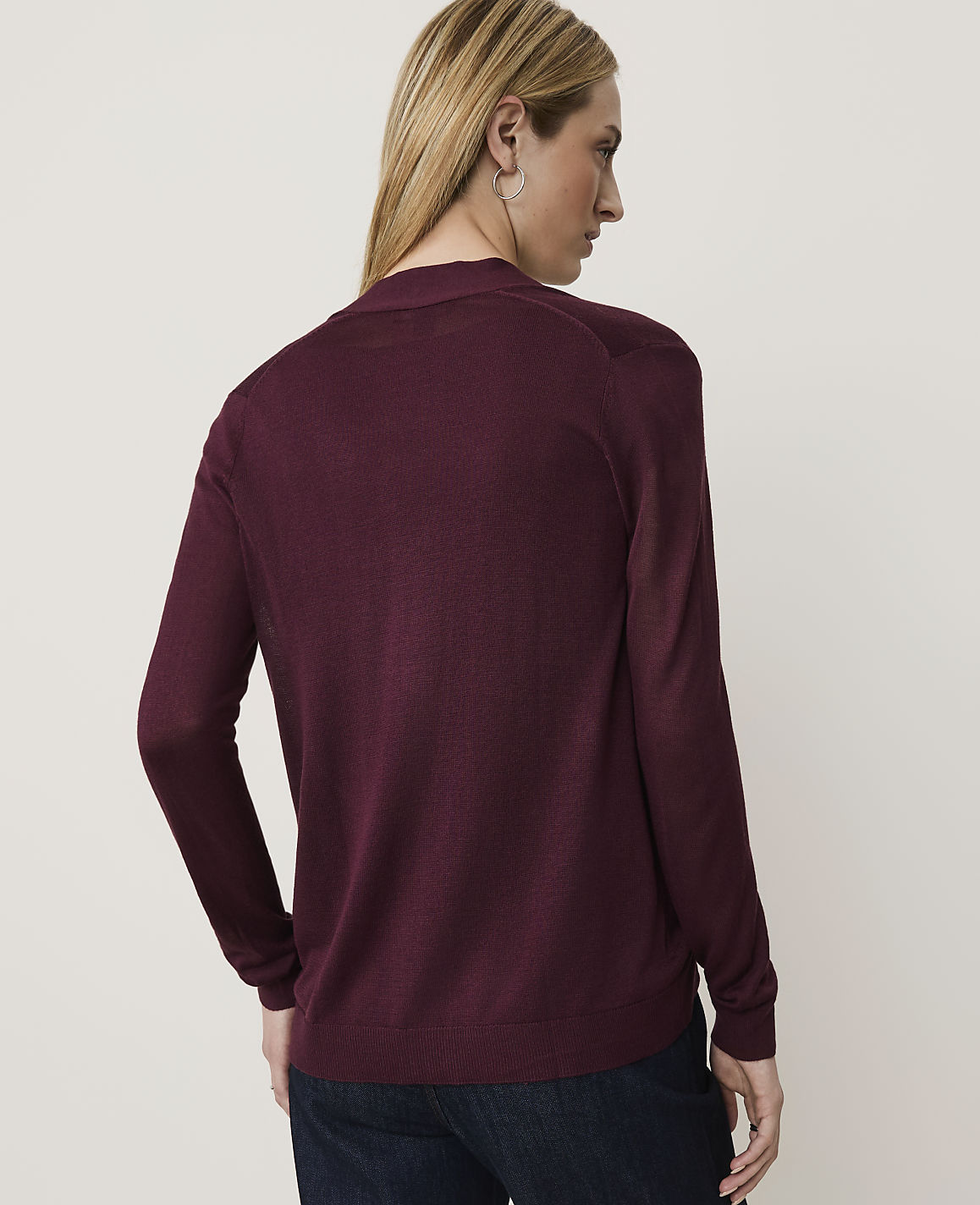 Petite Essential Open Cardigan