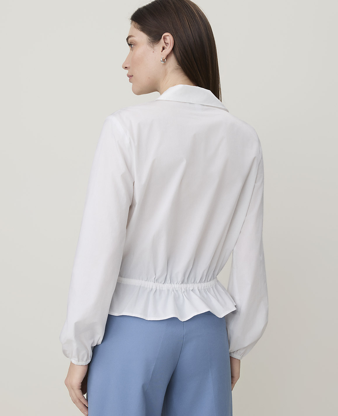 Petite Weekend Tie Waist Blouse