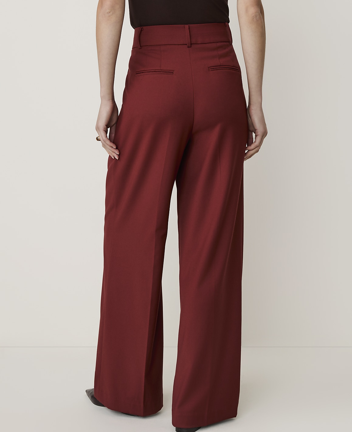 The Tall Pleated Wide-Leg Pant
