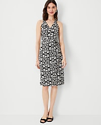 Geo Sleeveless Wrap Dress carousel Product Image 1