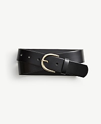 Wide Leather Trouser Belt carousel Product Image 2
