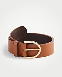 Wide Leather Trouser Belt carousel Product Image 2