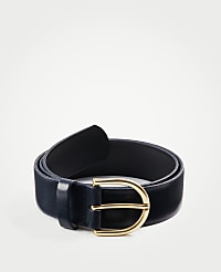 Wide Leather Trouser Belt carousel Product Image 1