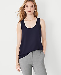 Mixed Media Tank Top carousel Product Image 1