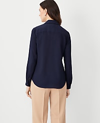 Satin Essential Shirt carousel Product Image 2