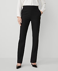 The Side Zip Straight Pant in Bi-Stretch carousel Product Image 2
