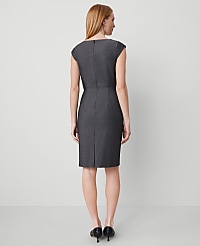 The Scoop Neck Dress In Bi-Stretch carousel Product Image 2