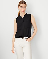 Sleeveless Camp Shirt carousel Product Image 1