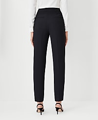 The Petite Side Zip Ankle Pant in Fluid Crepe &mdash; Curvy Fit carousel Product Image 2