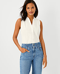 Tall Sleeveless Essential Shirt carousel Product Image 1