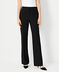 The Tall High Rise Trouser Pant in Seasonless Stretch carousel Product Image 1
