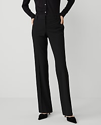 The Mid Rise Trouser in Seasonless Stretch carousel Product Image 1