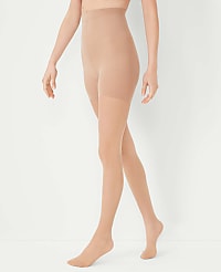 Sheer High Waist Control Top Tights carousel Product Image 1