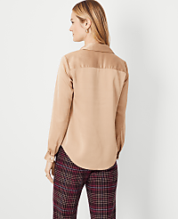Satin Essential Shirt carousel Product Image 2
