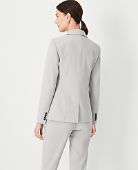 The Petite Fitted Double Breasted Blazer in Bi-Stretch carousel Product Image 2