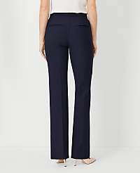 The High Rise Trouser in Seasonless Stretch carousel Product Image 2