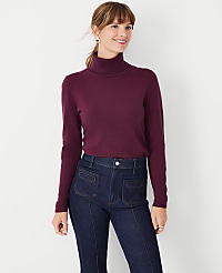 Petite Essential Turtleneck Sweater carousel Product Image 1