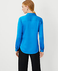 Satin Essential Shirt carousel Product Image 2