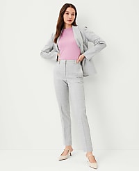 The High Rise Ankle Pant in Plaid carousel Product Image 1