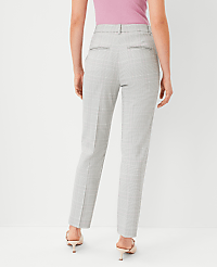 The High Rise Ankle Pant in Plaid - Curvy Fit carousel Product Image 2