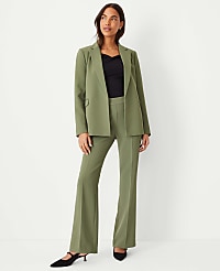 The Side Zip Trouser Pant in Crepe carousel Product Image 2