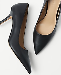 Mae Leather Pump carousel Product Image 1