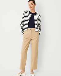 Seamed Straight Ankle Pant carousel Product Image 1