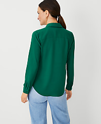 Satin Essential Shirt carousel Product Image 2