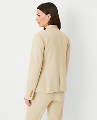 The Petite Cutaway Blazer in Bi-Stretch carousel Product Image 3