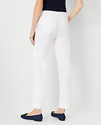 The Relaxed Cotton Ankle Pant carousel Product Image 2