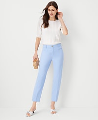 The Petite Cotton Crop Pant carousel Product Image 3