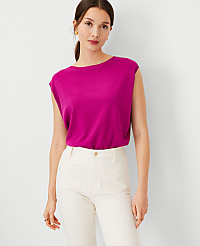 Petite Wedge Sweater Shell carousel Product Image 1