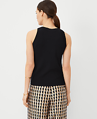 Petite Halter Sweater Shell carousel Product Image 2