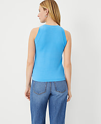 Petite Halter Sweater Shell carousel Product Image 2