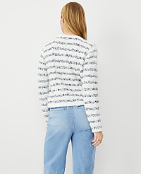 Petite Tweedy V-Neck Sweater Jacket carousel Product Image 2