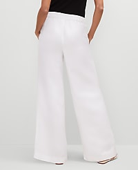 The Easy Palazzo Pant in Linen Blend carousel Product Image 3