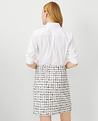 Tweed Button A-Line Skirt carousel Product Image 2