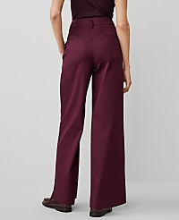 Weekend Collection Topstitched Wide-Leg Pant carousel Product Image 3