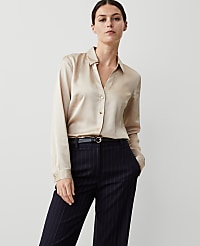 Satin Essential Shirt carousel Product Image 1