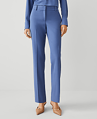 The Mid Rise Straight Pant in Seasonless Stretch - Curvy Fit carousel Product Image 1
