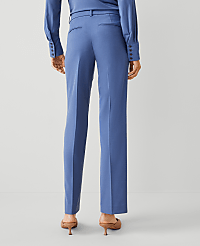 The Mid Rise Straight Pant in Seasonless Stretch - Curvy Fit carousel Product Image 2