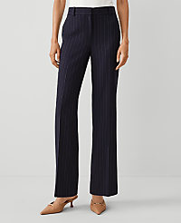The Jayne Trouser Pant in Pinstripe carousel Product Image 3