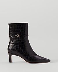 Ankle Chain Croco Bootie carousel Product Image 1