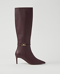 Chain Wrap Leather Boot carousel Product Image 1