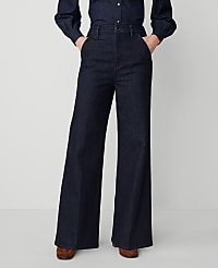 The Petite Denim Trouser carousel Product Image 2