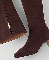 Kitten Heel Suede Boot carousel Product Image 2