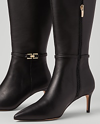 Chain Wrap Leather Boot carousel Product Image 2